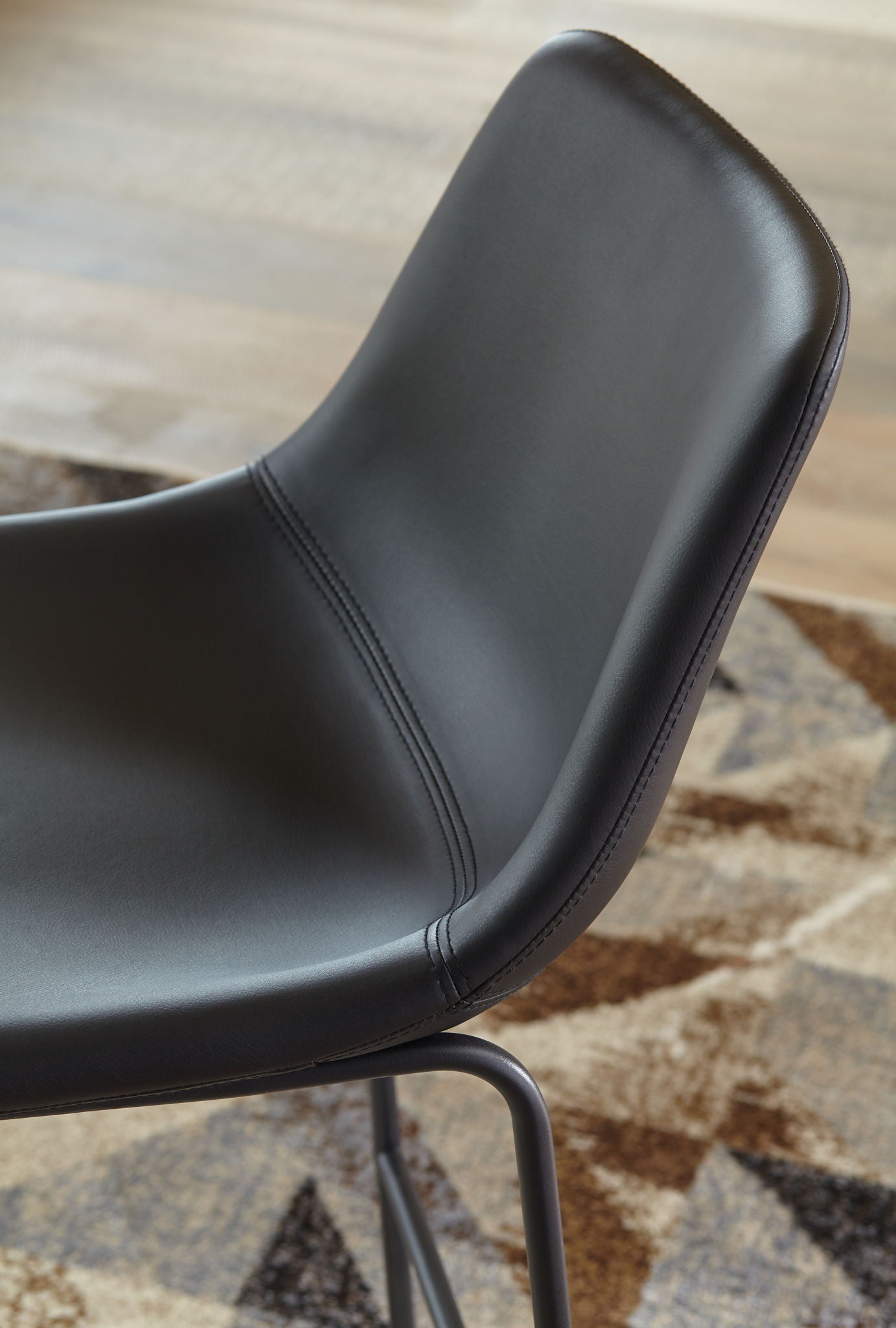 Centiar Upholstered Barstool Set of Two Dining