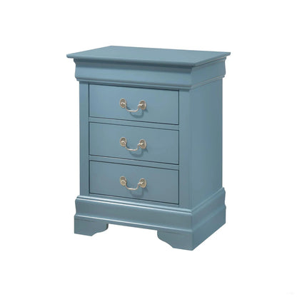 Louis Philippe Nightstand in Wood Veneer