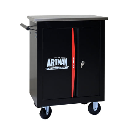 Double Door Steel Tool Cart for the Home and Shop