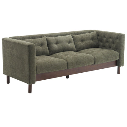 Luxurious Tufted Upholstered Living Room Sofa