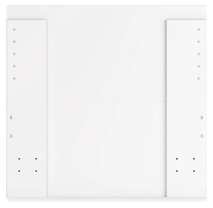 Onita panel platform bed white with side storage panels by Unique Piece Furniture on Tampa Home & Garden Store