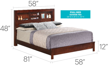 Stylish and Transitional Wooden Bed Frame