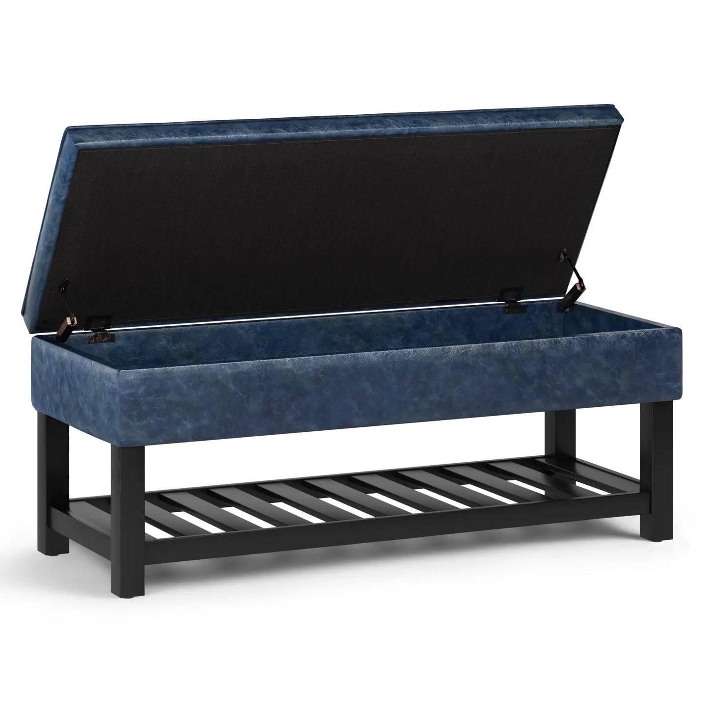 Cosmopolitan Storage Ottoman Bench Open Bottom