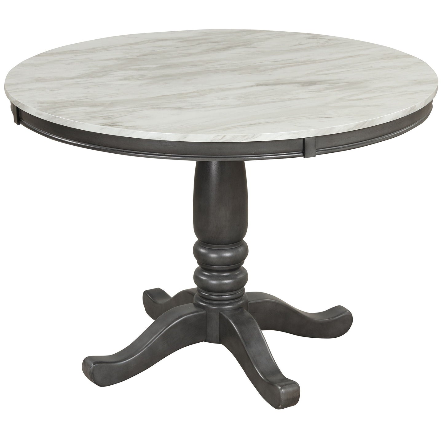 Elegant 5 Pieces Dining Table and 4 Chairs Set