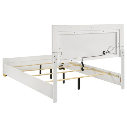 Jeremiah Modern Bedroom Set and Led Headboard