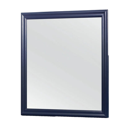 Charlston mirror by Unique Piece Furniture in navy blue frame on Tampa Home & Garden Store