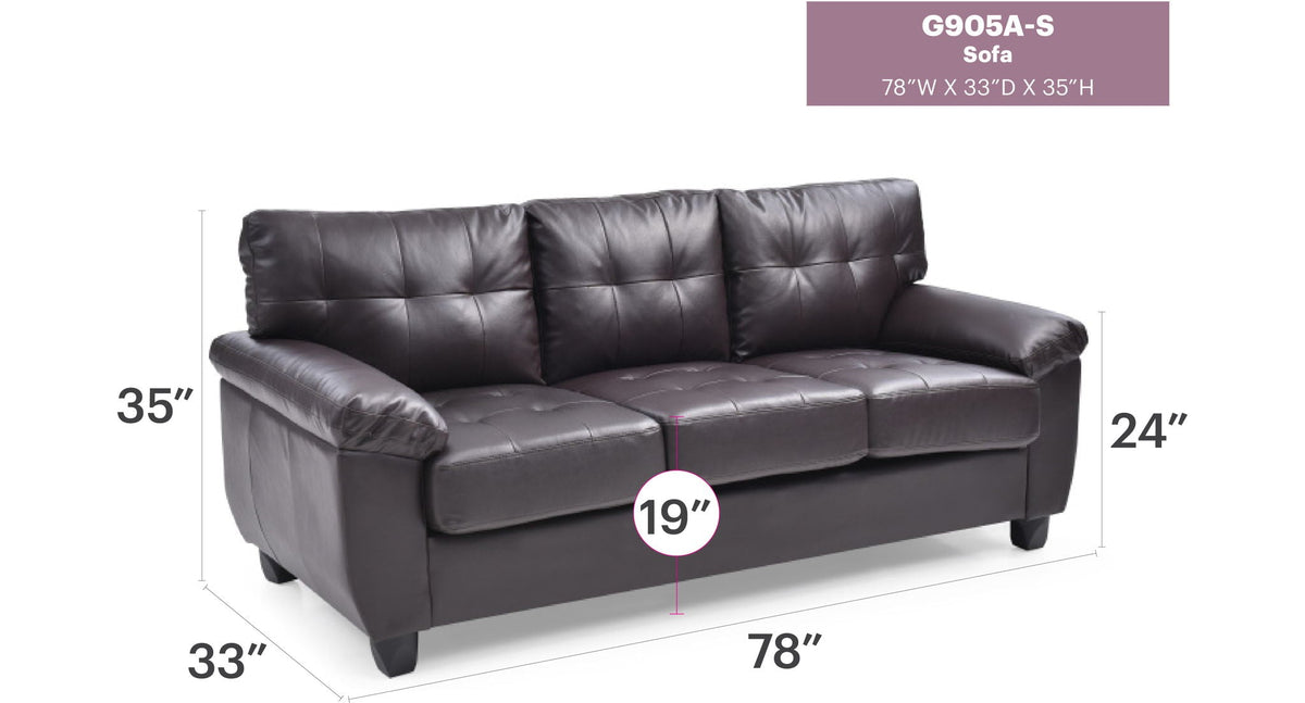 Soft Pocketed Coil Sofa and Hardwood Frame