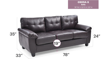 Soft Pocketed Coil Sofa and Hardwood Frame