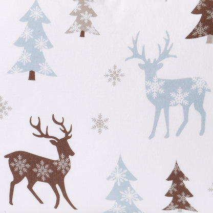 Classic Turkish Cotton Flannel Sheet and Pillow