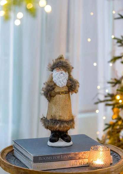 Beige Santa Gnomes Decorations for Christmas