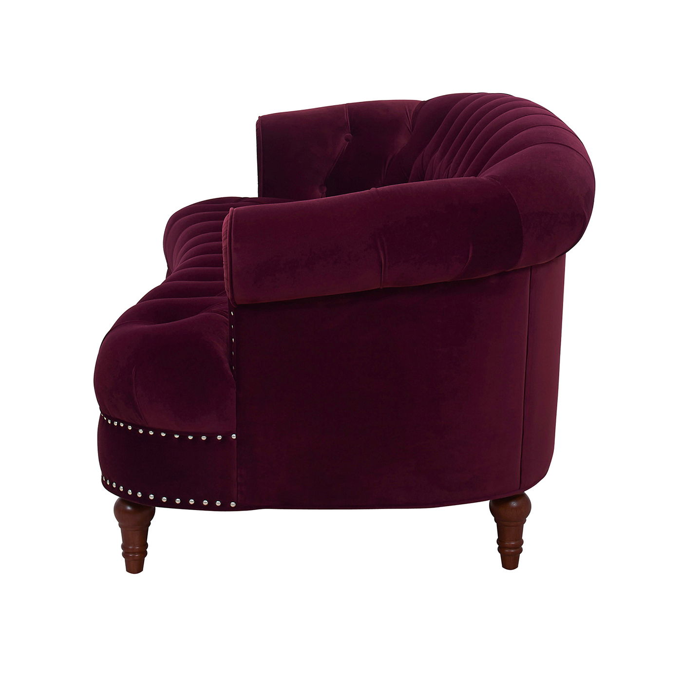 La Rosa Victorian Tufted Chesterfield Sofa