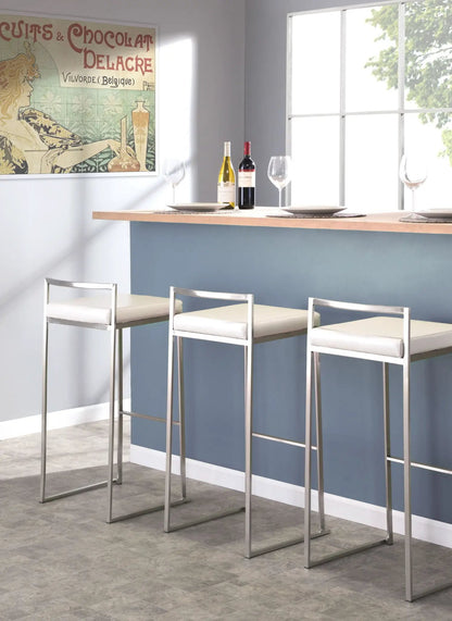 Fuji Contemporary and Stackable Barstool