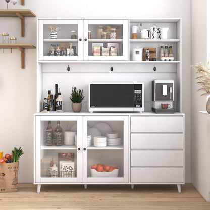 Large Freestanding Kitchen Storage Cabinet