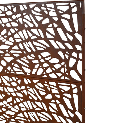 Freestanding Decorative Privacy Screen for Patio