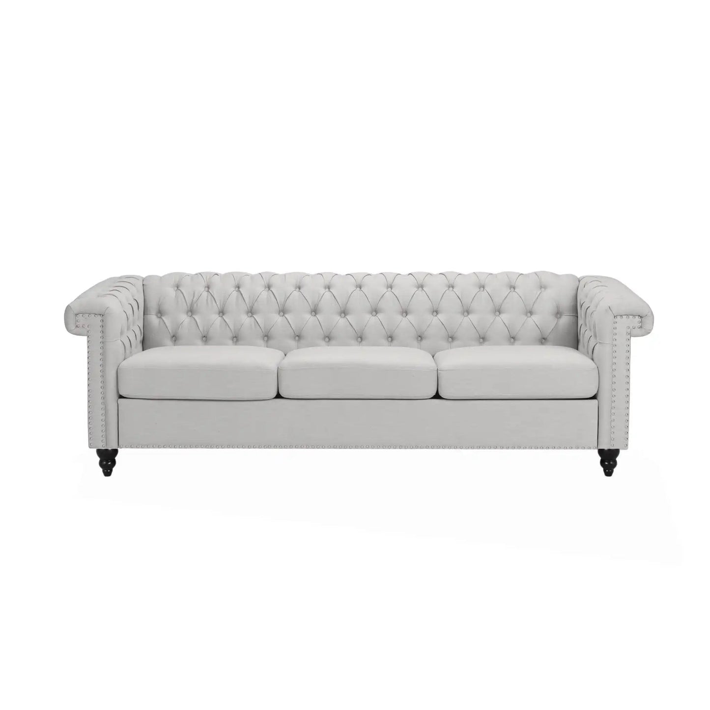 Chesterfield 3 Seater Sofa and Button Tufting