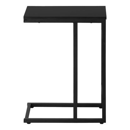 C Shaped Accent Table for Sofa and Bedside Use