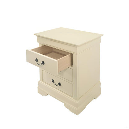 Louis Philippe Nightstand in Wood Veneer