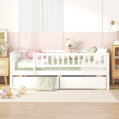 Multi Functional Wooden Daybed Frame Solid Pine