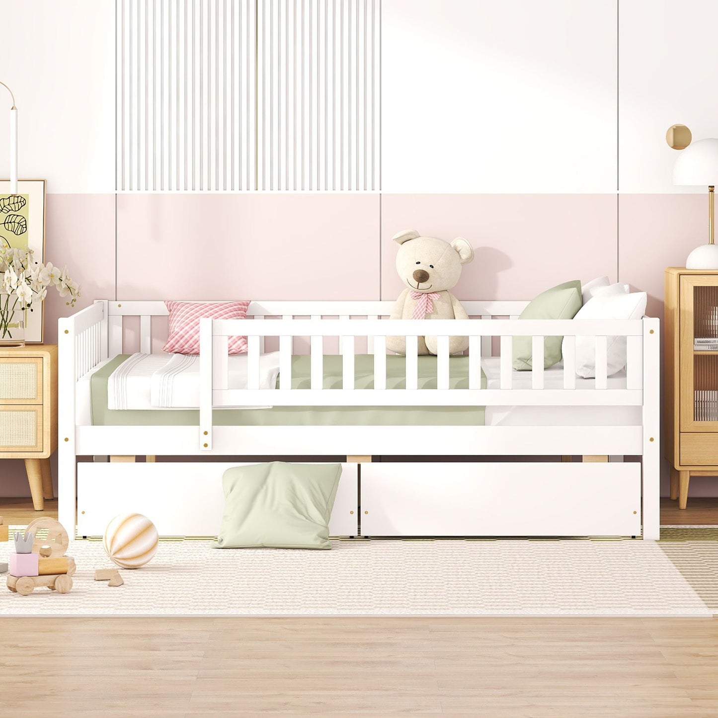 Multi Functional Wooden Daybed and Bedroom