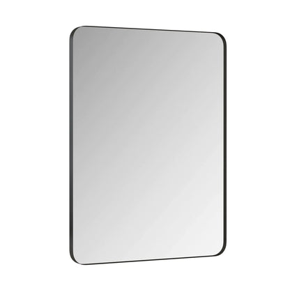 Rectangular Wall Mirror with Metal Frame