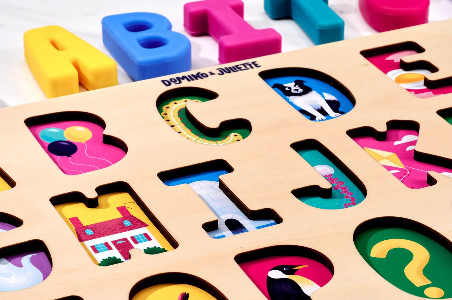 ABC Find and Fit Puzzle for Phonics Learning
