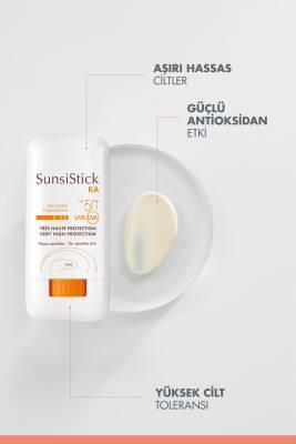 Sunscreen Stick SPF 50 white compact with orange cap travel-friendly for sensitive skin on Tampa Home & Garden Store