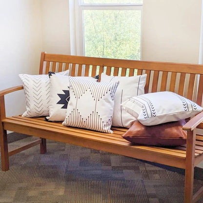 Amber and Farmhouse Pillow Set 18x18 Inches