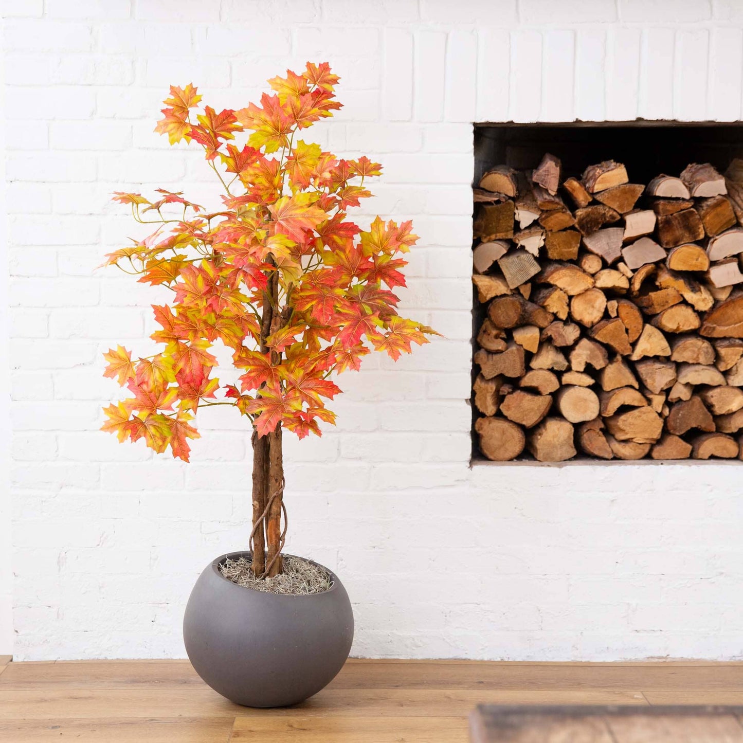 4’ Artificial Deluxe Fall Maple Tree - Tampa Home & Garden Store