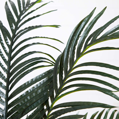 4’ Artificial Double Stalk Golden Cane Palm Tree-  Set of 2 - Tampa Home & Garden Store