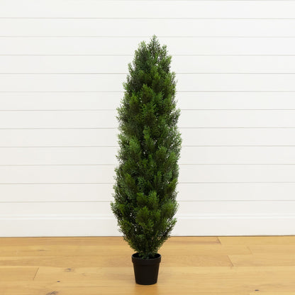 4' Cedar Tree Silk Tree (Indoor/Outdoor) - Tampa Home & Garden Store