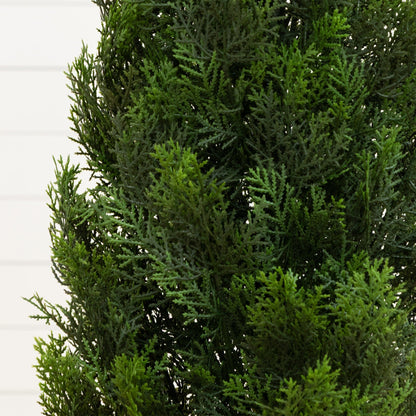 4' Cedar Tree Silk Tree (Indoor/Outdoor) - Tampa Home & Garden Store