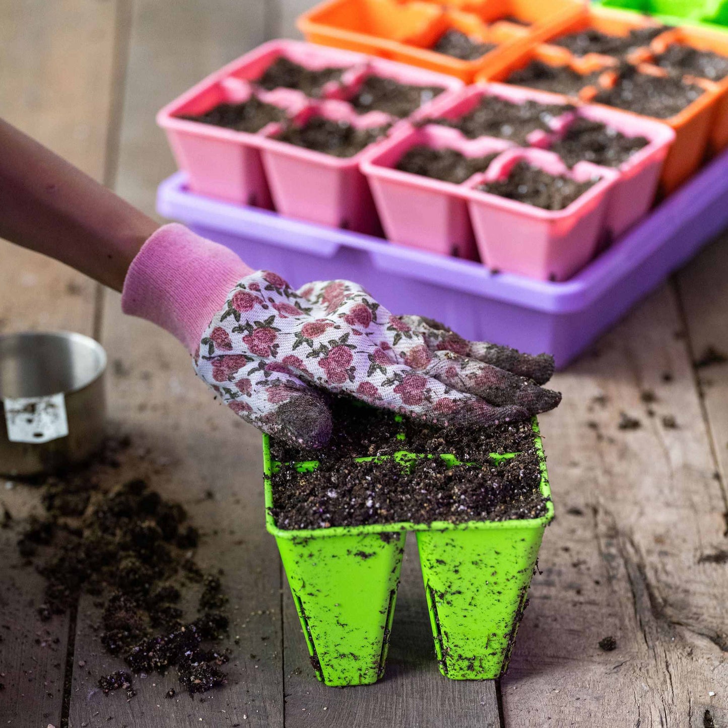 4 Cell Seed Tray Cell Plug Tray - Tampa Home & Garden Store