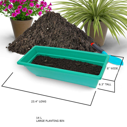 4 FT 5 Tier Green Vertical Garden Indoor/Outdoor Elevated Planter - Tampa Home & Garden Store