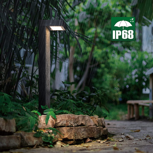 4-Pack LED Landscape Pathway Light 3W, 12V Low Voltage Modern Path Lights ALP19 - Tampa soil911.com