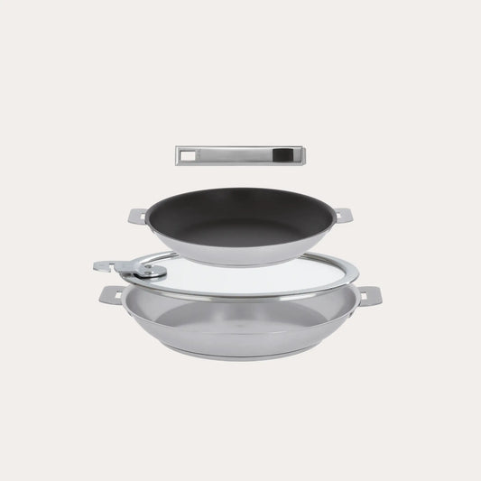 4-Piece mixed frying pan Set - Tampa Home & Garden Store