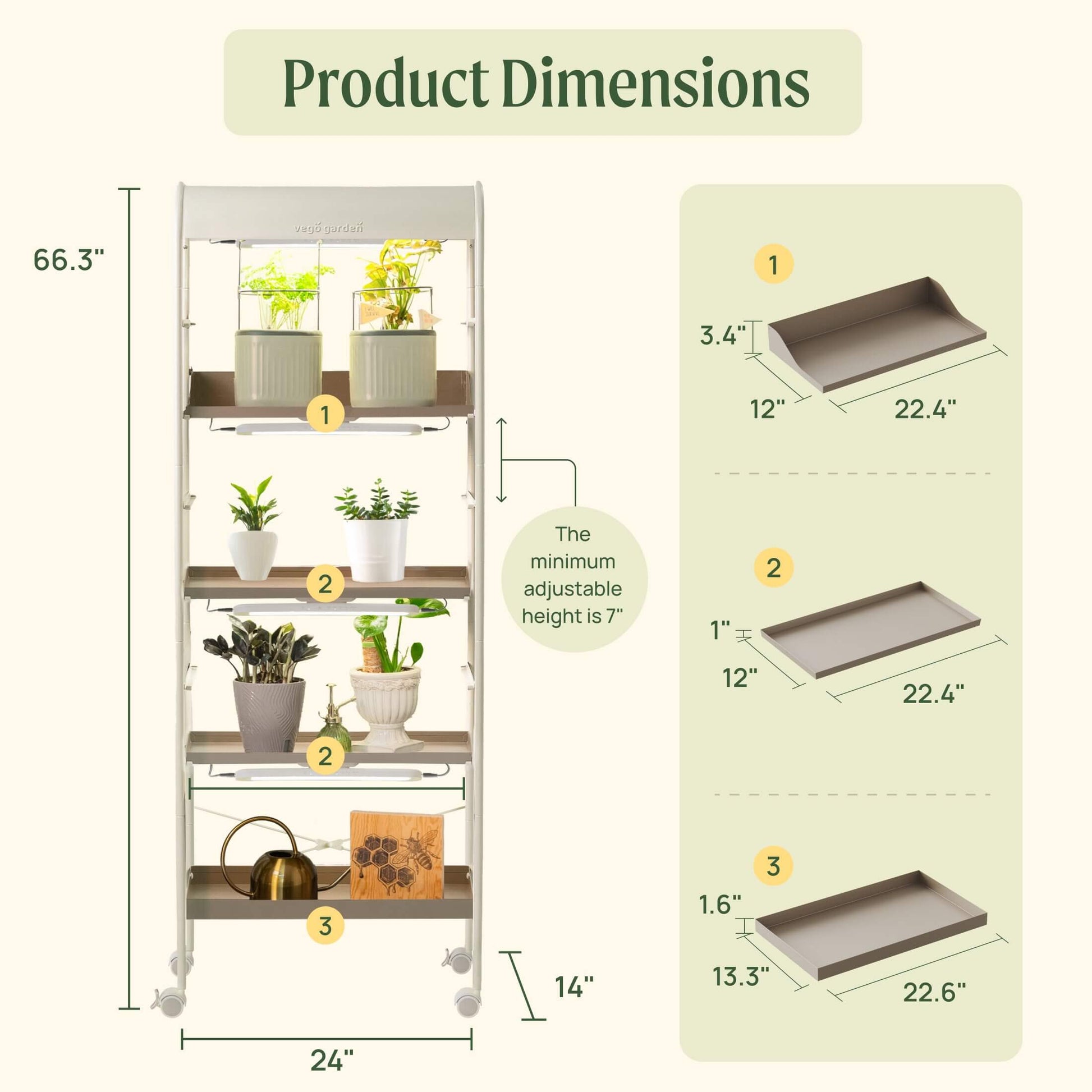 4 Tier Grow Light Garden - Tampa Home & Garden Store