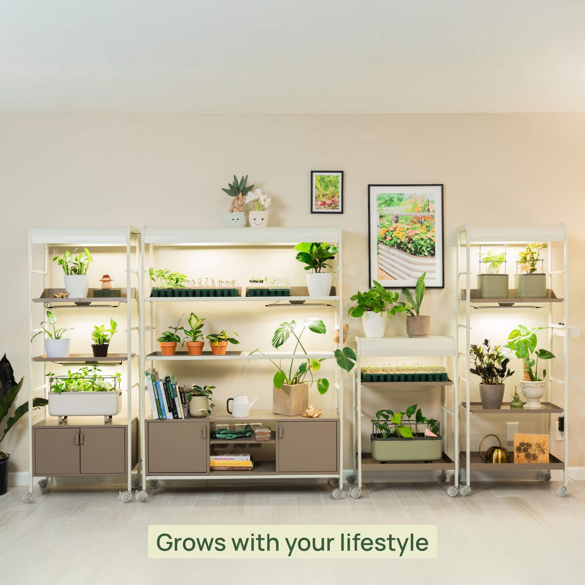 4 Tier Grow Light Garden - Tampa Home & Garden Store