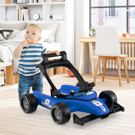 4-in-1 Baby Push Walker Activity Center Height Adjustable with Music Box - Tampa Home & Garden Store