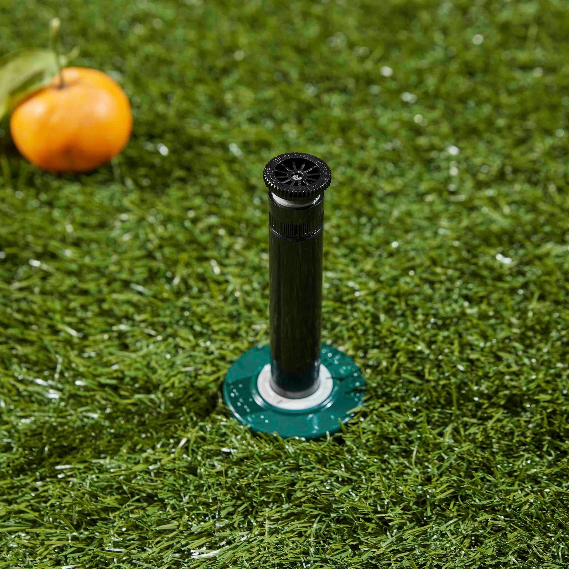Orbit 4-inch hardtop pressure-regulating pop-up sprinkler head 15 ft adjustable nozzle on Tampa Home & Garden Store