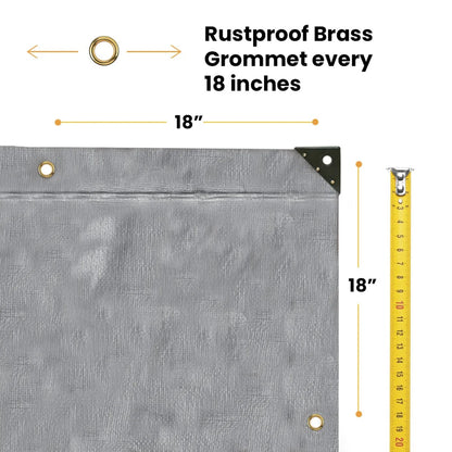 4' x 20' Super Heavy Duty Poly Tarp - Tampa Home & Garden Store