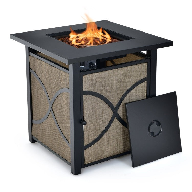 40,000 BTU Portable LP Gas Propane Fire Pit Table - Tampa Home & Garden Store