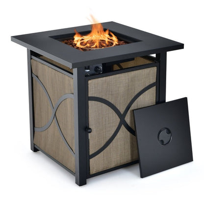 40,000 BTU Portable LP Gas Propane Fire Pit Table - Tampa Home & Garden Store