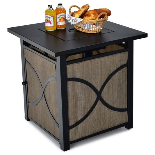 40,000 BTU Portable LP Gas Propane Fire Pit Table - Tampa Home & Garden Store
