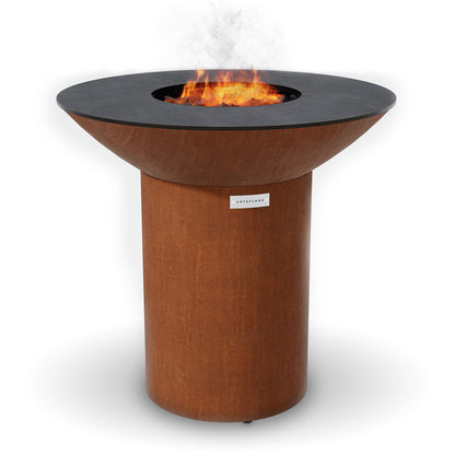 40" Arteflame Charcoal Grill Griddle Flat Top Combo XXL | Round Base - Tampa Home & Garden Store
