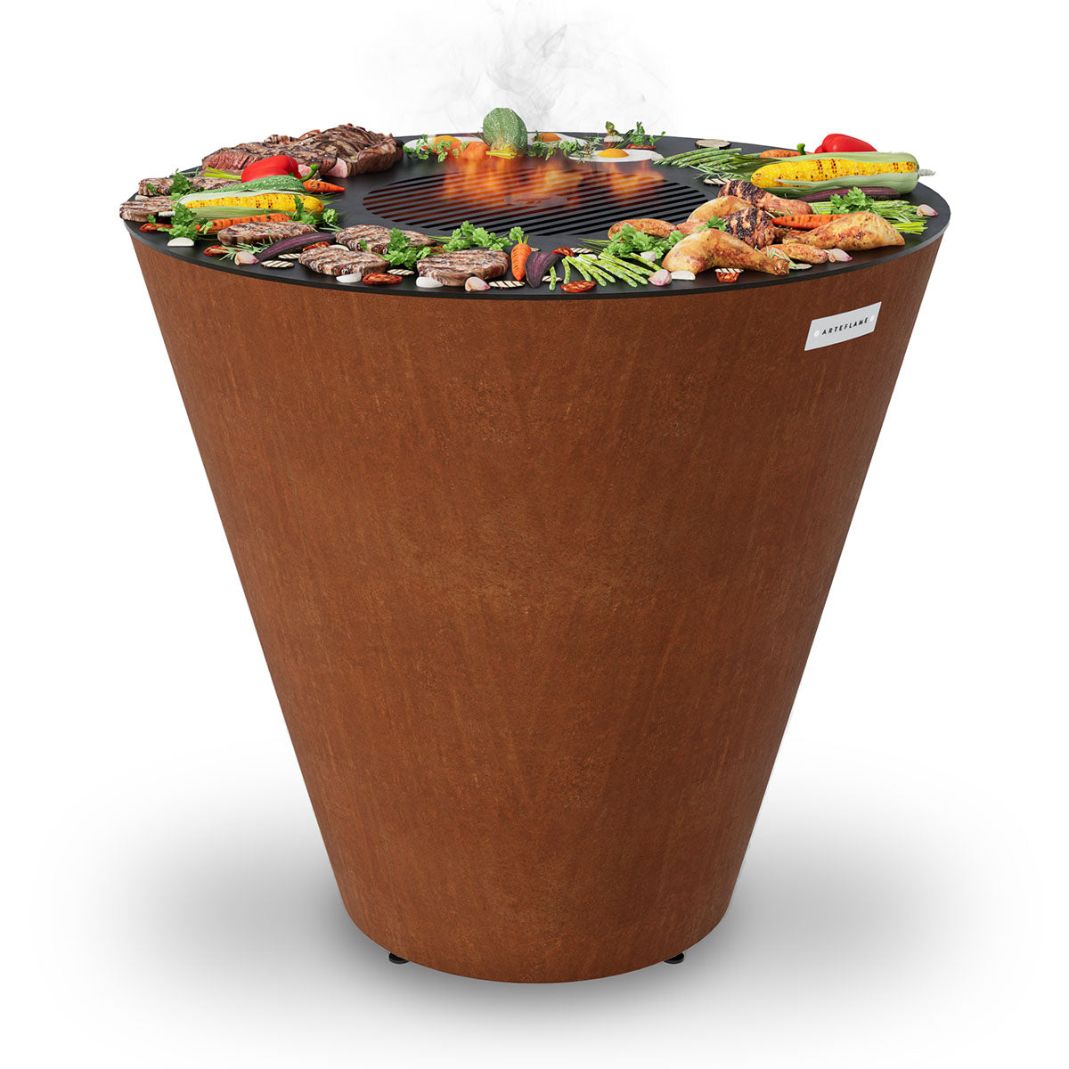 40" Arteflame Grill One XXL Flat Top Charcoal Grill & Griddle - Tampa Home & Garden Store