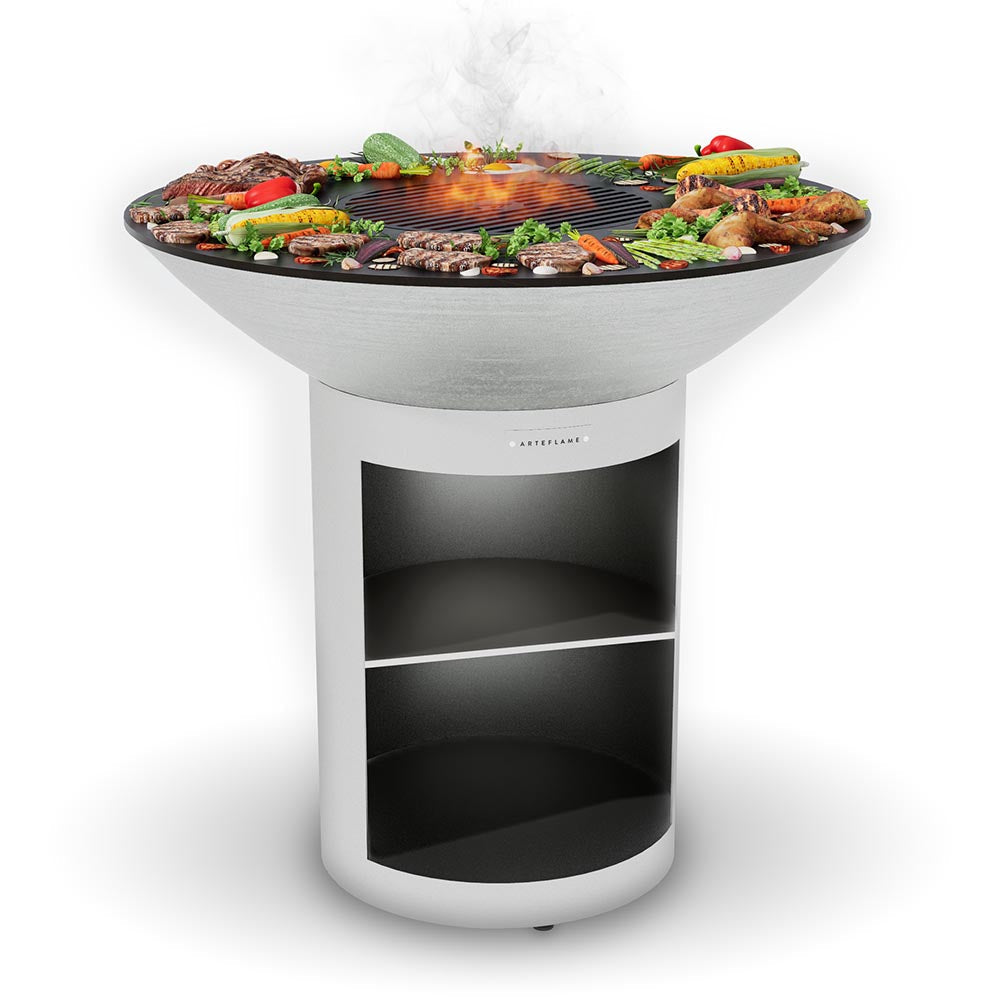 40" XXL Arteflame Grill Griddle Combo | Classic Storage Base - Tampa Home & Garden Store