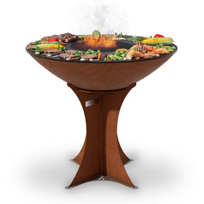 40" XXL Arteflame Grill Griddle Flat Top Combo | High Euro Base - Tampa Home & Garden Store