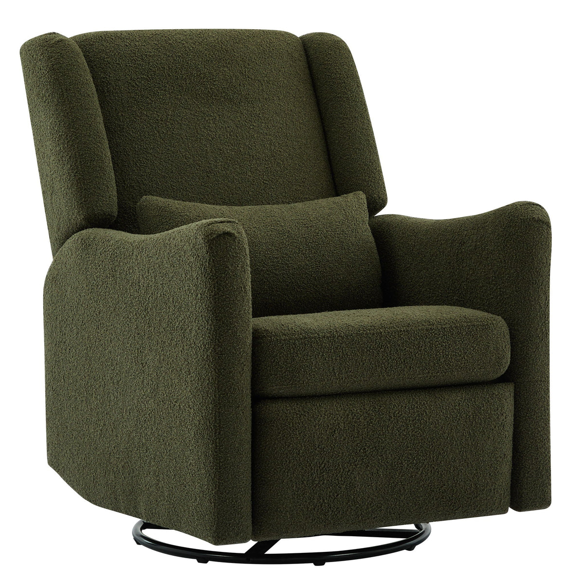 Wide Wingback Swivel Glider And Recliner
