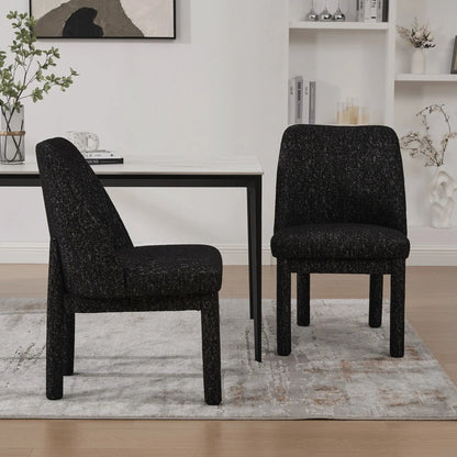 Wide Minimalist Dining Chair for Modern Homes