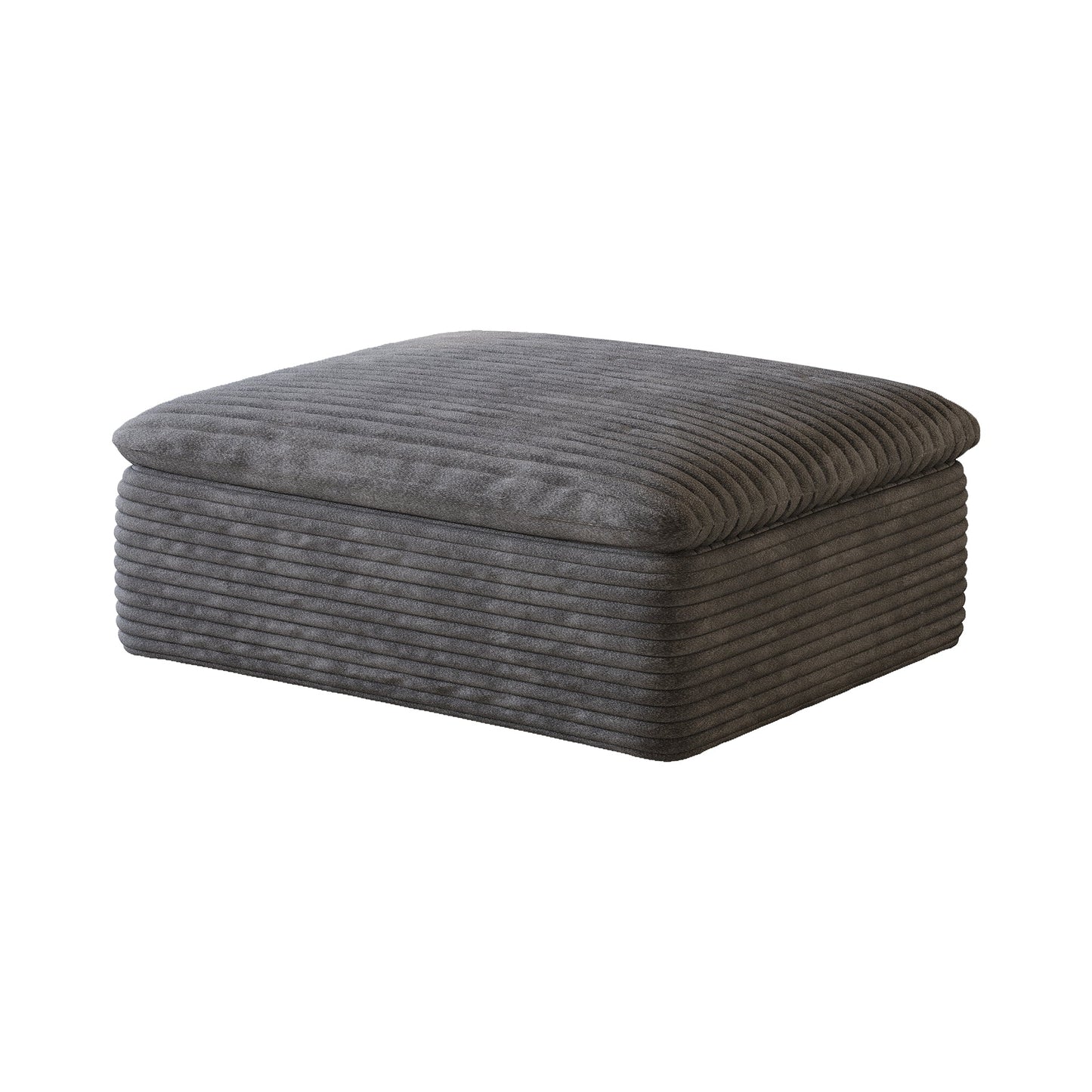 Stylish Modular One Middle Seat Sofa And Ottoman